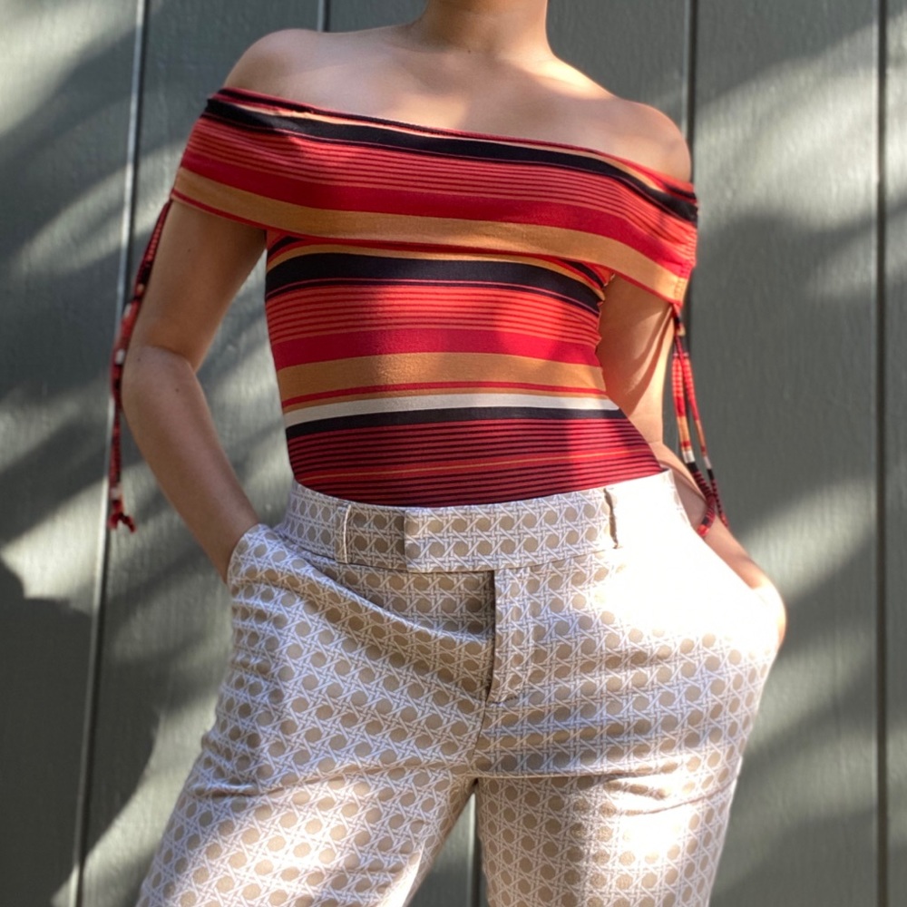 Off-the-Shoulder Bodysuit